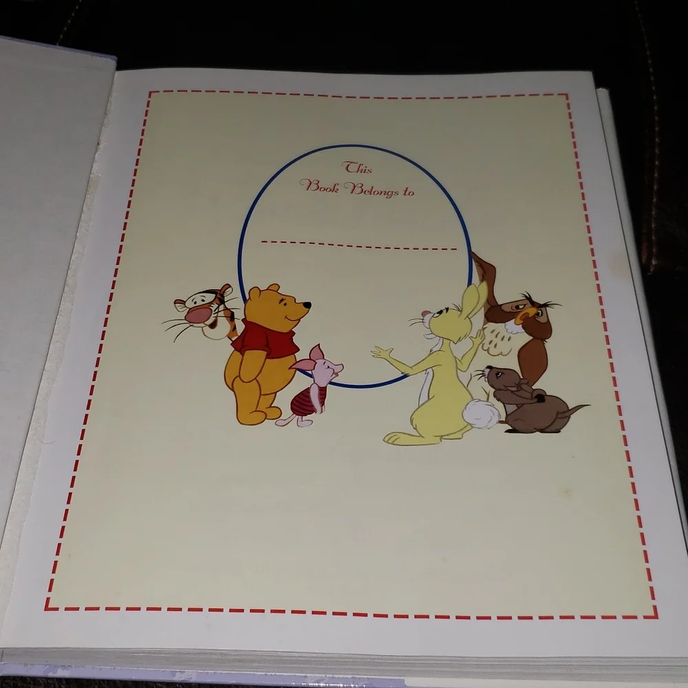 Celebrate the year with Winnie the Pooh hard cover book - Picture 3 of 5